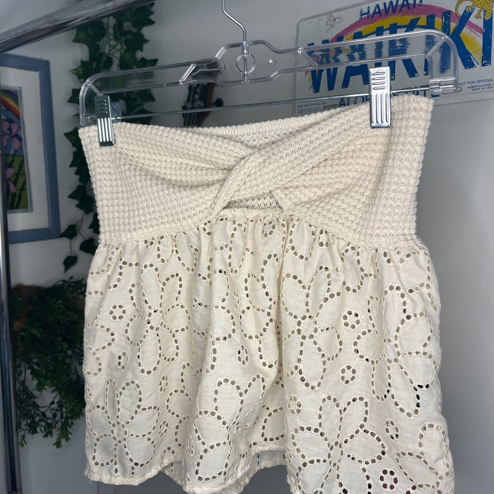 Shein Twist Front tube top